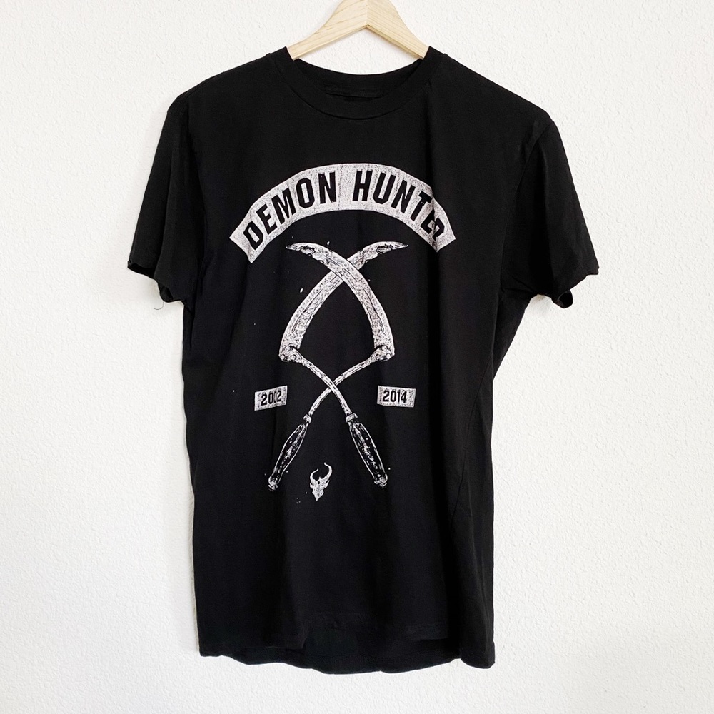 Hot Topic Demon Hunter Black Metal Band T-Shirt S